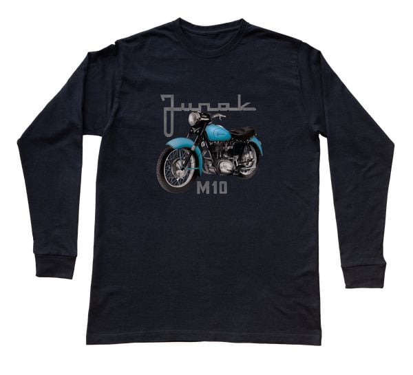 Junak M10 — bluzka z długim rękawem (Rozmiar: 5 - 6 lat; Kolor koszulki: czarny; Rodzaj nadruku: Junak M10). Czarne bluzki nikiniki, m, bez wzorów, z bawełny, bez kołnierzyka, bez ramiączek. Za 79.00 zł.