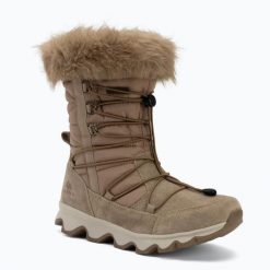 Śniegowce damskie KADVA FURYA HG WP WMNS. Brązowe trapery i śniegowce KADVA, z gumy, przed kolano. Za 259.99 zł.