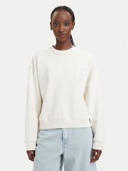 HUGO Bluza Dismoolie B 50566506 Kremowy Relaxed Fit. Białe bluzy Hugo, xs, bez wzorów, z bawełny, bez kaptura. Za 384.99 zł.