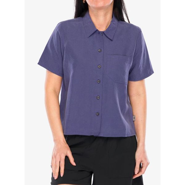 Koszula turystyczna damska Royal Robbins Desert Pucker S/S. Niebieskie koszule ROYAL ROBBINS, s, bez wzorów, casualowe, bez kołnierzyka, bez ramiączek. Za 234.99 zł.