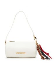 LOVE MOSCHINO Torebka JC4309PP0MK1110A Biały. Białe torebki klasyczne Love Moschino, bez wzorów, ze skóry, bez dodatków. Za 959.99 zł.