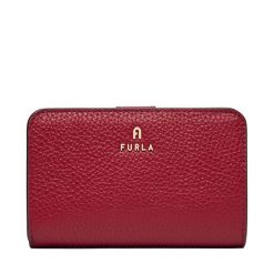 Portfel Furla. Czerwone portfele Furla, bez wzorów. Za 719.99 zł.