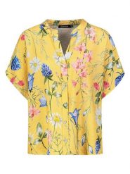 Sublevel Bluzka w kolorze żółtym ze wzorem rozmiar: L/XL. Żółte bluzki Sublevel, l, bez wzorów, bez kołnierzyka, bez ramiączek. Za 87.81 zł.