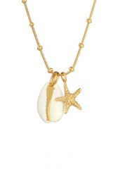 Elli Damski naszyjnik z muszlą Kauri Shell, rozgwiazdą, Summer Trend w pozłacanym różowym złotem srebrze 925 Sterling Silver Naszyjniki 1 ct. Czerwone naszyjniki Elli, pozłacane. Za 438.99 zł.