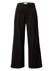 LeGer Spodnie "Viveka" w kolorze czarnym rozmiar: 34. Czarne spodnie materiałowe LeGer, na co dzień, bez wzorów, z materiału, z podwyższonym stanem. Za 157.73 zł.