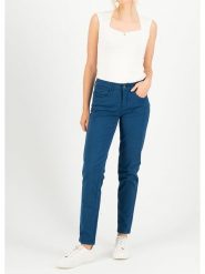 Blutsgeschwister Dżinsy - Slim fit - w kolorze niebieskim rozmiar: S. Niebieskie jeansy Blutsgeschwister, s, z aplikacjami. Za 118.84 zł.
