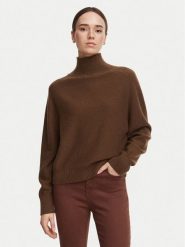 Marella Golf Torre 2623366335 Brązowy ciemny Regular Fit. Brązowe golfy Marella, m, bez wzorów, z wełny, bez ramiączek. Za 1,159.00 zł.