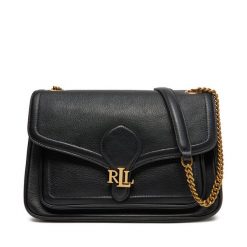 Torebka LAUREN RALPH LAUREN. Czarne torebki klasyczne Lauren Ralph Lauren, bez wzorów, bez dodatków. Za 1,999.00 zł.