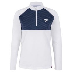 Bluza damska Tecnifibre Thermo Pro. Białe bluzy TECNIFIBRE, bez wzorów, bez kaptura. Za 349.00 zł.