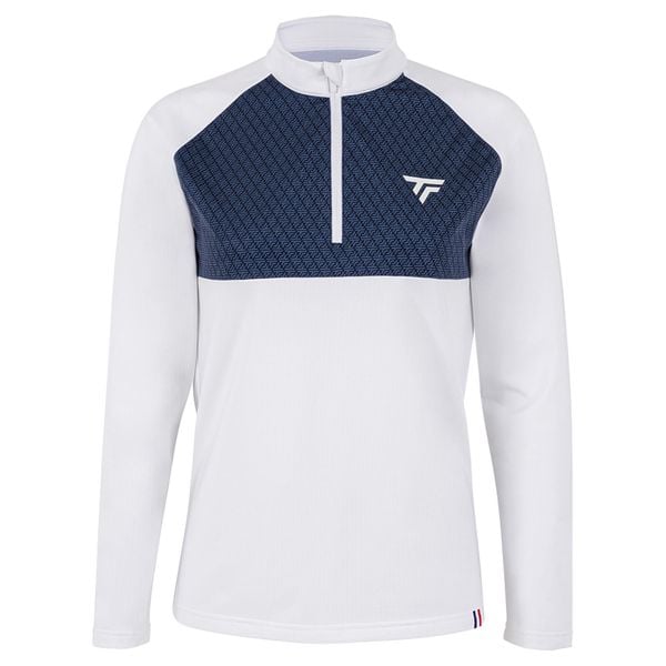 Bluza damska Tecnifibre Thermo Pro. Białe bluzy TECNIFIBRE, bez wzorów, bez kaptura. Za 349.00 zł.