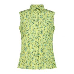 Koszula damska turystyczne CMP 34S6176. Zielone koszule CMP, l, bez wzorów, sportowe, bez kołnierzyka, bez ramiączek. Za 222.00 zł.