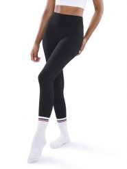 Athleas Legginsy sportowe "Ania" w kolorze czarnym rozmiar: L/XL. Czarne legginsy Athleas, l, bez wzorów, z materiału, z podwyższonym stanem. Za 173.99 zł.