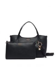 Guess Torebka HWBG97 35060 Czarny. Czarne shopper Guess, z aplikacjami, ze skóry, bez dodatków. Za 584.99 zł.