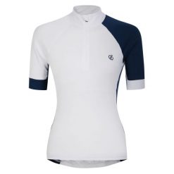 Koszulka Kolarska Dla Kobiet Compassion III. Białe bluzki Dare 2b, xl, bez wzorów, sportowe, bez kołnierzyka, bez ramiączek. Za 59.99 zł.