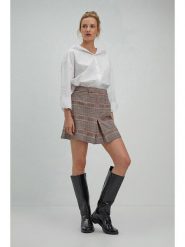 Josephine & Co Spódnica "Samantha" w kolorze brązowym rozmiar: 36. Brązowe spódnice Josephine & Co, bez wzorów, mini, rozkloszowane. Za 158.47 zł.