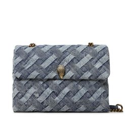 Torebka Kurt Geiger. Niebieskie torebki klasyczne Kurt Geiger, bez wzorów, bez dodatków. Za 1,129.00 zł.