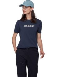 Mammut Koszulka w kolorze granatowym rozmiar: XS. Niebieskie bluzki Mammut, xs, bez wzorów, z bawełny, bez kołnierzyka, bez ramiączek. Za 124.95 zł.