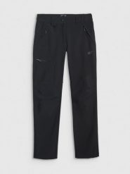 4F Spodnie trekkingowe damskie - czarne L. Czarne spodnie sportowe 4f, l, bez wzorów. Za 399.99 zł.