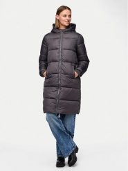 Pieces Płaszcz zimowy 17115627 Szary Regular Fit. Szare płaszcze Pieces, na zimę, l, bez wzorów, z syntetyku, bez kaptura. Za 209.99 zł.