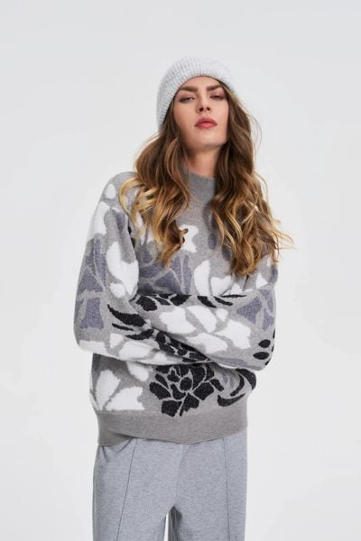 Czapka z dodatkiem wełny szara. Szare czapki MOODO, bez wzorów, z elastanu. Za 49.99 zł.