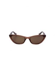 Polaroid Damskie okulary przeciwsłoneczne w kolorze jasnobrązowym rozmiar: 57. Brązowe okulary przeciwsłoneczne Polaroid, bez wzorów, z tworzywa sztucznego, wakacyjne. Za 179.95 zł.