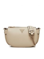 Guess Torebka HWBG95 19170 Beżowy. Brązowe listonoszki Guess, z aplikacjami, ze skóry, bez dodatków. Za 279.99 zł.