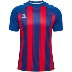 Koszulka Hummel Match. Czerwone bluzki Hummel, bez wzorów, sportowe, bez kołnierzyka, bez ramiączek. Za 214.50 zł.