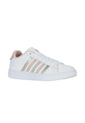 Damskie Buty Sportowe Court Tiebreak II. Białe trekkingi K-SWISS, z gumy, trekkingowe. Za 412.00 zł.