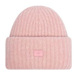 Czapka Roxy. Czerwone czapki Roxy, bez wzorów. Za 59.99 zł.