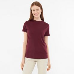 T-shirt damski VIKING Salen Lady Merino. Brązowe koszulki sportowe Viking, bez wzorów, bez ramiączek. Za 219.90 zł.
