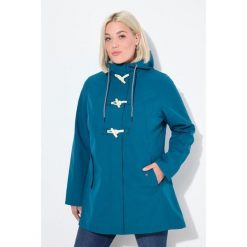 Damskie Kurtka softshell HYPRAR hydrofobowa podszewka z polaru kaptur. Niebieskie kurtki sportowe Ulla Popken, plus size, bez wzorów, z elastanu, bez kaptura, trekkingowe. Za 480.99 zł.