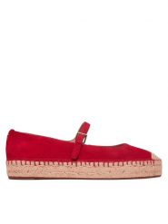 LAUREN RALPH LAUREN Espadryle 802P06401002 Czerwony. Czerwone espadryle Lauren Ralph Lauren, bez wzorów, ze skóry, bez obcasa, bez zapięcia. Za 689.99 zł.