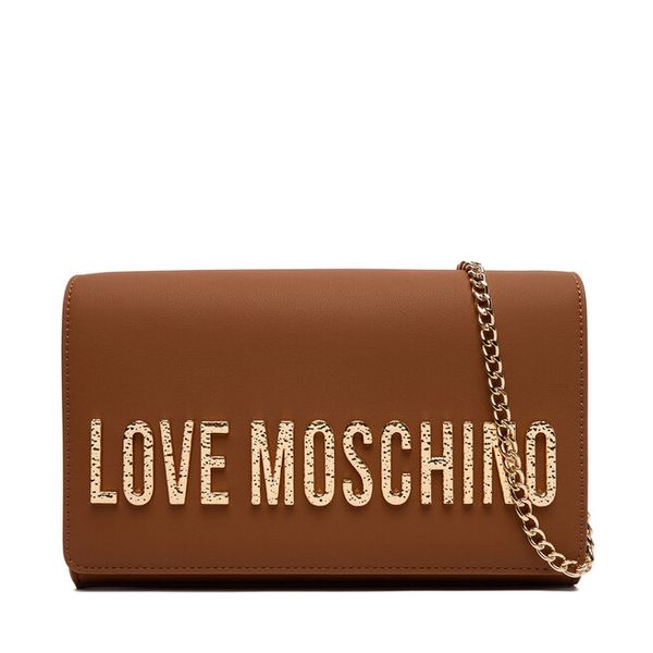 Torebka LOVE MOSCHINO. Brązowe torebki klasyczne Love Moschino, bez wzorów, bez dodatków. Za 519.99 zł.