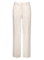 Gerry Weber Spodnie w kolorze kremowym rozmiar: 44. Brązowe spodnie materiałowe Gerry Weber, na co dzień, bez wzorów, z materiału, z podwyższonym stanem. Za 267.95 zł.