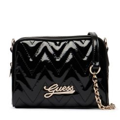 Torebka Guess. Czarne torebki klasyczne Guess, z aplikacjami, bez dodatków. Za 234.99 zł.