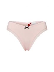 HUGO Stringi - Stringi Unique Kobiety różowy, XL. Czerwone stringi Hugo, bez wzorów, z materiału. Za 139.95 zł.