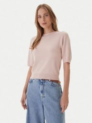Kontatto Sweter 3M0804C Różowy Regular Fit. Czerwone swetry Kontatto, m, bez wzorów, z syntetyku, bez ramiączek. Za 309.99 zł.