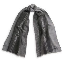 Szalik LAUREN RALPH LAUREN. Szare szaliki Lauren Ralph Lauren, bez wzorów. Za 549.99 zł.