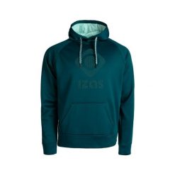 Bluza z kapturem unisex DUERO V3 z logo i kieszenią z przodu. Zielone bluzy Izas, na zimę, l, bez wzorów, z kapturem. Za 226.04 zł.
