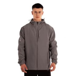 Softshell Willian Martin Stone Grey. Szare kurtki sportowe SOFTEE, bez wzorów, z polaru, bez kaptura, trekkingowe. Za 297.99 zł.