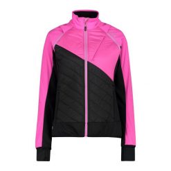 Kurtka damska turystyczna CMP 30A2276. Czarne kurtki sportowe CMP, l, bez wzorów, z softshellu, z kapturem, trekkingowe. Za 389.99 zł.
