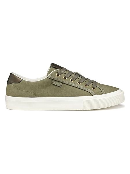 Geox Sneakersy "Emmeleny" w kolorze khaki rozmiar: 39. Brązowe trampki Geox, bez wzorów, bez zapięcia. Za 219.95 zł.