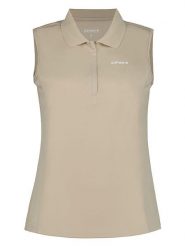 Icepeak Top funkcyjny "Bazine" w kolorze szarobrązowym rozmiar: XL. Brązowe topy Icepeak, xl, bez wzorów, bez kołnierzyka, bez ramiączek. Za 48.95 zł.