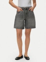 Vero Moda Szorty jeansowe Wien 10341837 Szary Relaxed Fit. Szare szorty Vero Moda, bez wzorów, z jeansu. Za 159.99 zł.