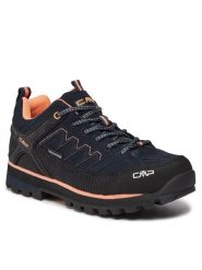 CMP Trekkingi Moon Low Wmn 31Q4786 Granatowy. Niebieskie obuwie sportowe CMP, ze skóry, bez zapięcia, trekkingowe. Za 319.99 zł.