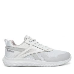 Buty do biegania Reebok. Białe obuwie sportowe Reebok, bez zapięcia, do biegania. Za 159.99 zł.