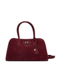 Guess Torebka Samantha HWSG23 13060 Bordowy. Czerwone torebki klasyczne Guess, z aplikacjami, z materiału, bez dodatków. Za 634.99 zł.