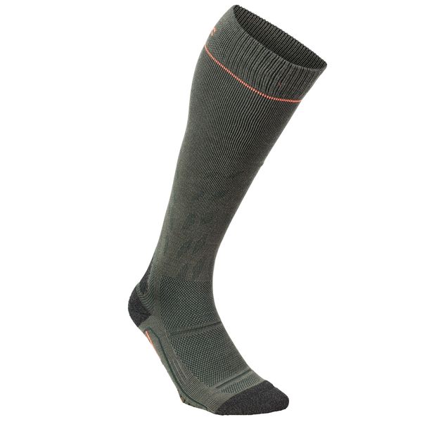 Skarpety outdoorowe wytrzymałe Solognac Active 500 długie. Skarpety SOLOGNAC, bez wzorów, z elastanu. Za 54.99 zł.