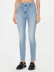Calvin Klein Jeans Jeansy J20J222142 Niebieski Skinny Fit. Niebieskie jeansy Calvin Klein Jeans, bez wzorów. Za 299.99 zł.