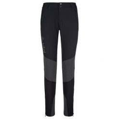 Damskie spodnie outdoorowe Kilpi NUUK-W. Czarne spodnie sportowe Kilpi, xs, bez wzorów, z nylonu, trekkingowe. Za 277.46 zł.